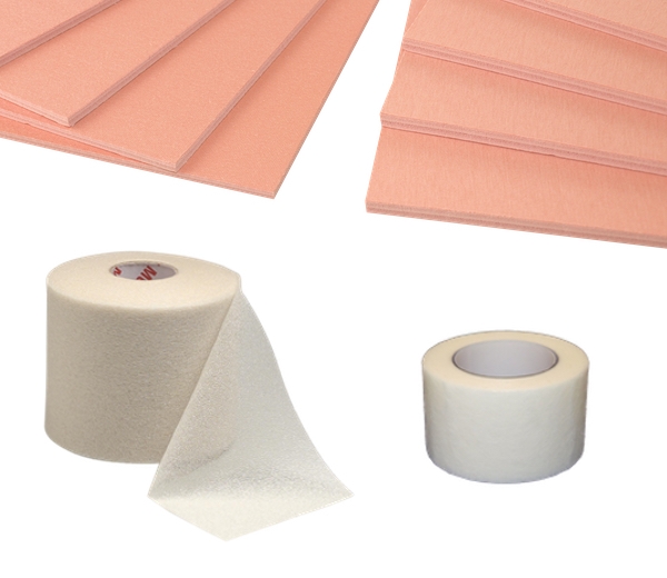 Underwrap, Micropore, Felts & Foams Underwrap, Micropore, Felts & Foams