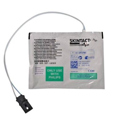 Philips FR, FR2, FR2+, FR3, MRx, XL, XL+ Heartstream Forerunner AED Adult Replacement Defibrillator Electrode Pads- 1 Pack