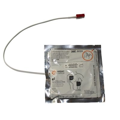 Cardiac Science Powerheart G3 AED Adult Replacement Defibrillator Electrode Pads- 1 Pack