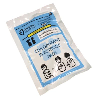 Cardiac Science Powerheart G3 Paediatric Defib Pads- 1 Pack