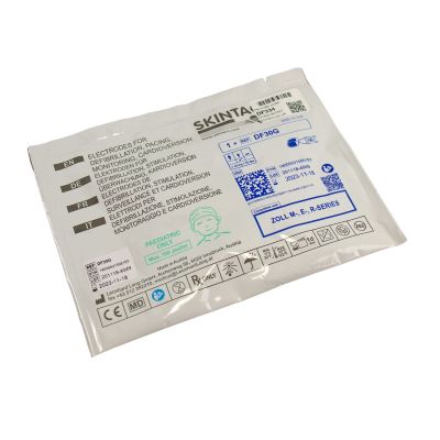 Zoll E, M & R Series Paediatric Replacement Defibrillator Electrodes - 1 Pack OOD