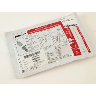 Philips Interprid, XL+, MRx, FR3, FRx AED Adult Replacement Defibrillator Electrode Pads- 1 Pack EXP 05/2024