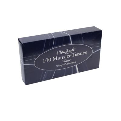 Facial Mansize Tissues - Box of 75