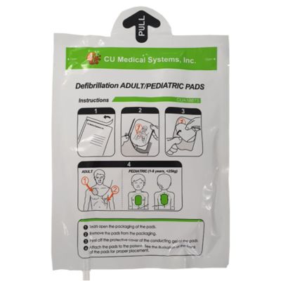 CU Medical iPAD SP01 AED Dual Adult / Paediatric Replacement Electrode Pads - 1 Pack