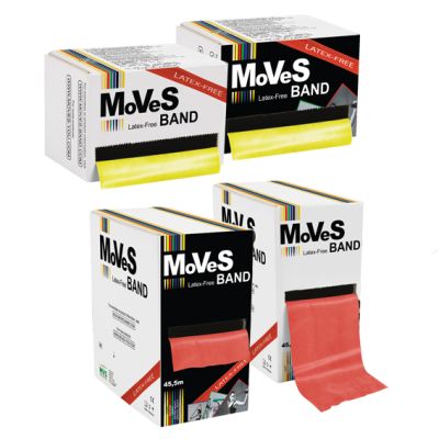 MVS Resistive Exercise Band 45.7m (50 yards) Latex Free Dispenser