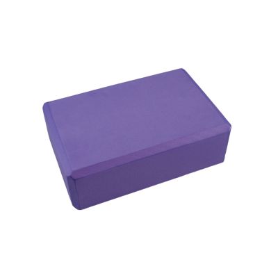 Pilates/Yoga Block - Purple (22.5cm x 15cm x 7.5cm)