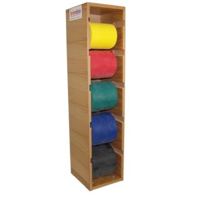 Wooden Resistance Band Dispenser