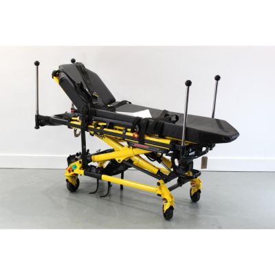 Stryker Power Pro 6550 TL Electric Ambulance Stretcher front face mid height