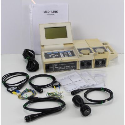 EMS Medilink Model 70 with ultrasound Module 72, Interferential Module 71 Combination Unit with its accessories