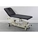 Akron Continental 9221A 2 Section Twin Lift Hydraulic Couch front face mid height 