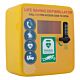 Outdoor Defibrillator Cabinet -Heated, Keypad Lock and LED Light