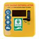 Outdoor Defibrillator Cabinet -Heated- Keypad Lock and Permanent Light 